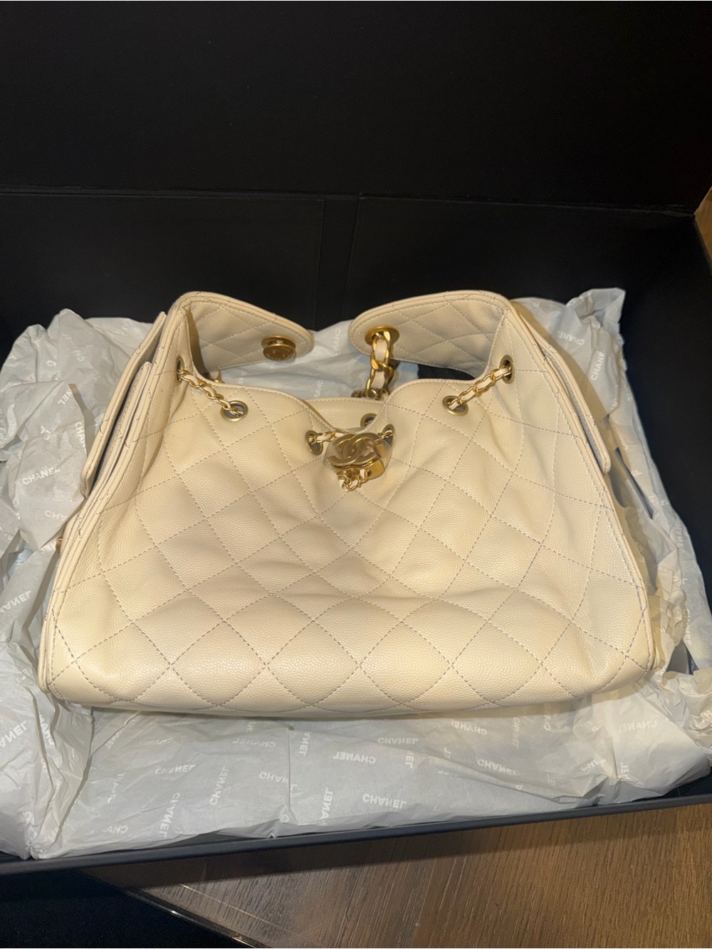 Chanel Beige 25 Small